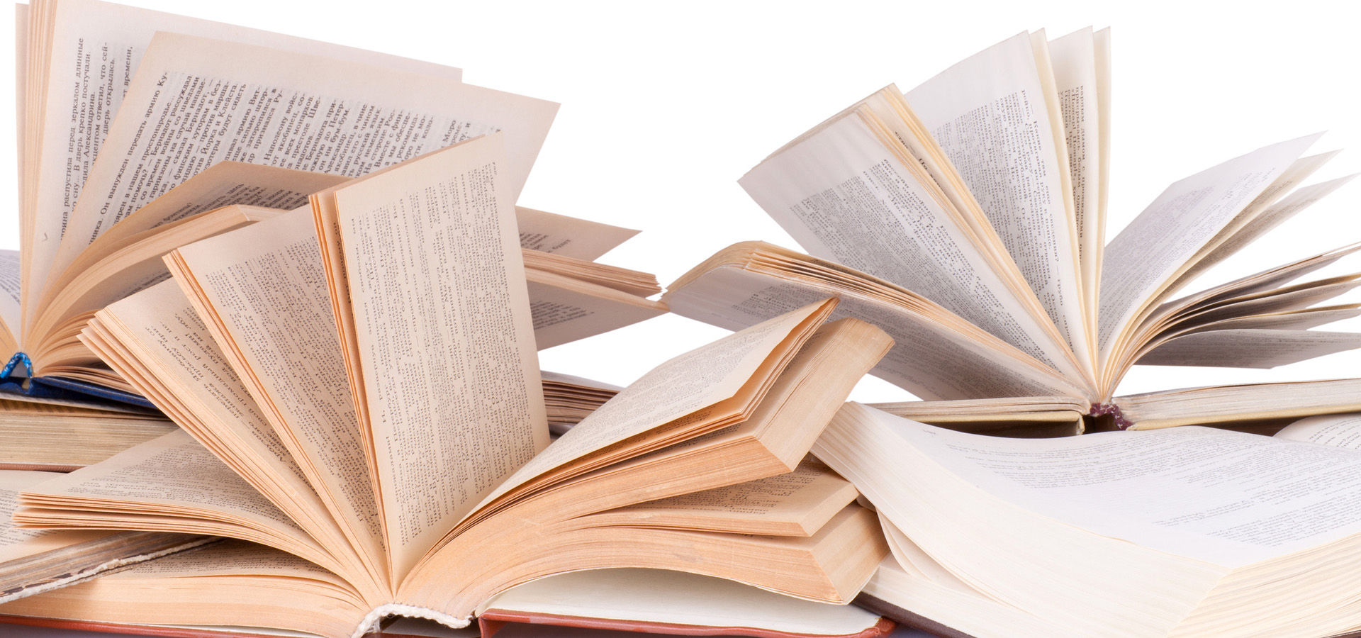 Bound Books openining, Showing Print, Waiting For Non Destructive Scanning