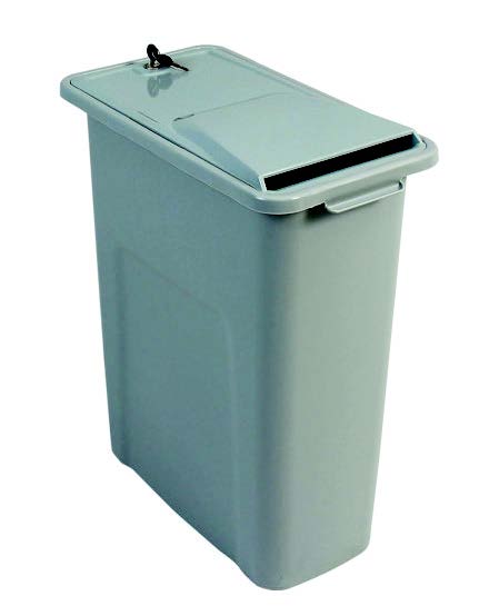 Shredinator Confidential Waste Paper Bin 
